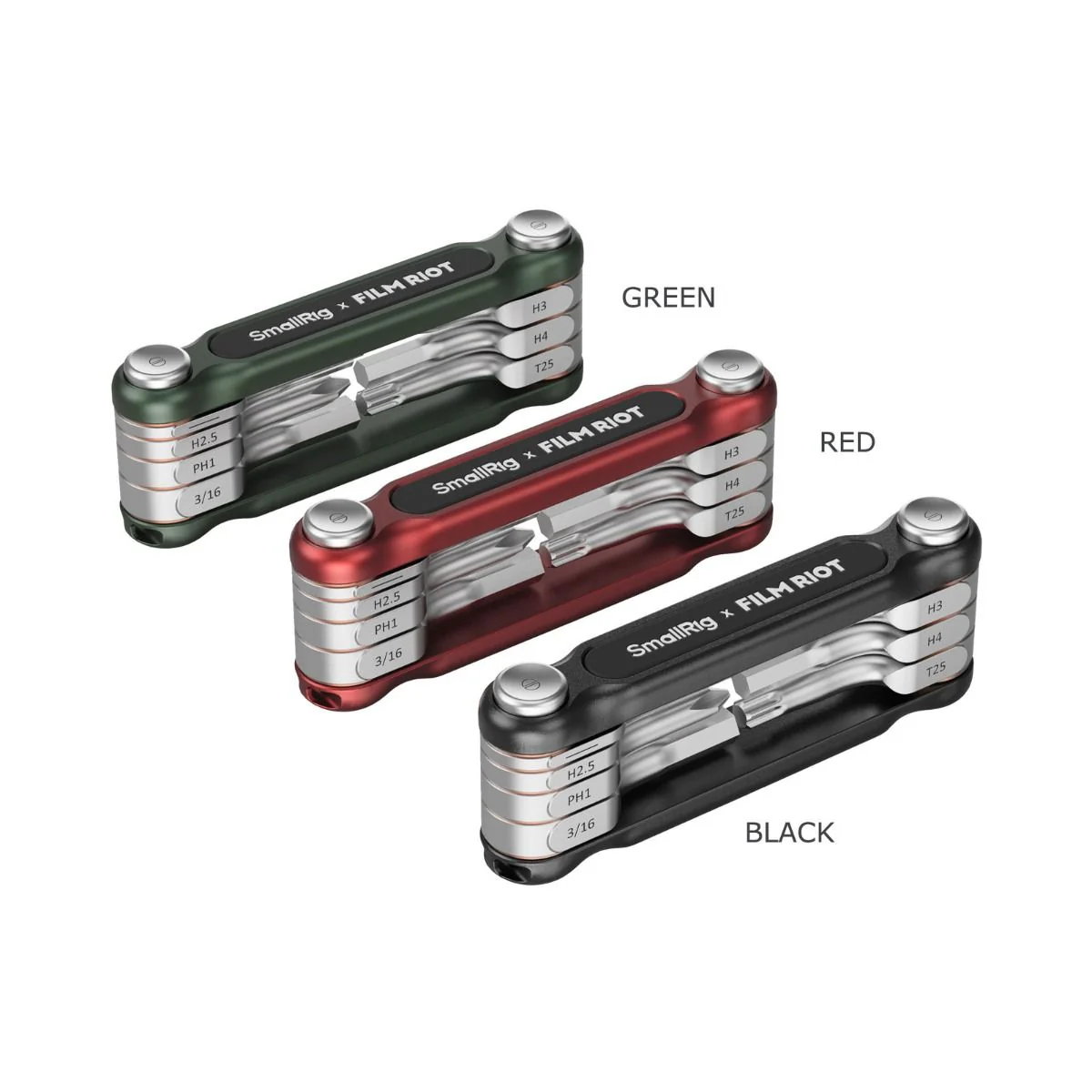 SmallRig 7-in-1 Folding Wrench (Red) - Image 7
