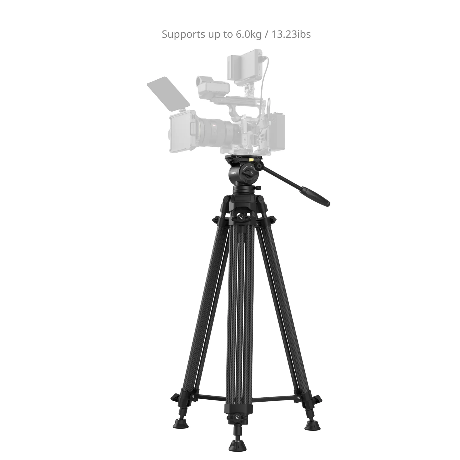 SmallRig AD14 Heavy-Duty Carbon Fiber Tripod 5441 - Image 5