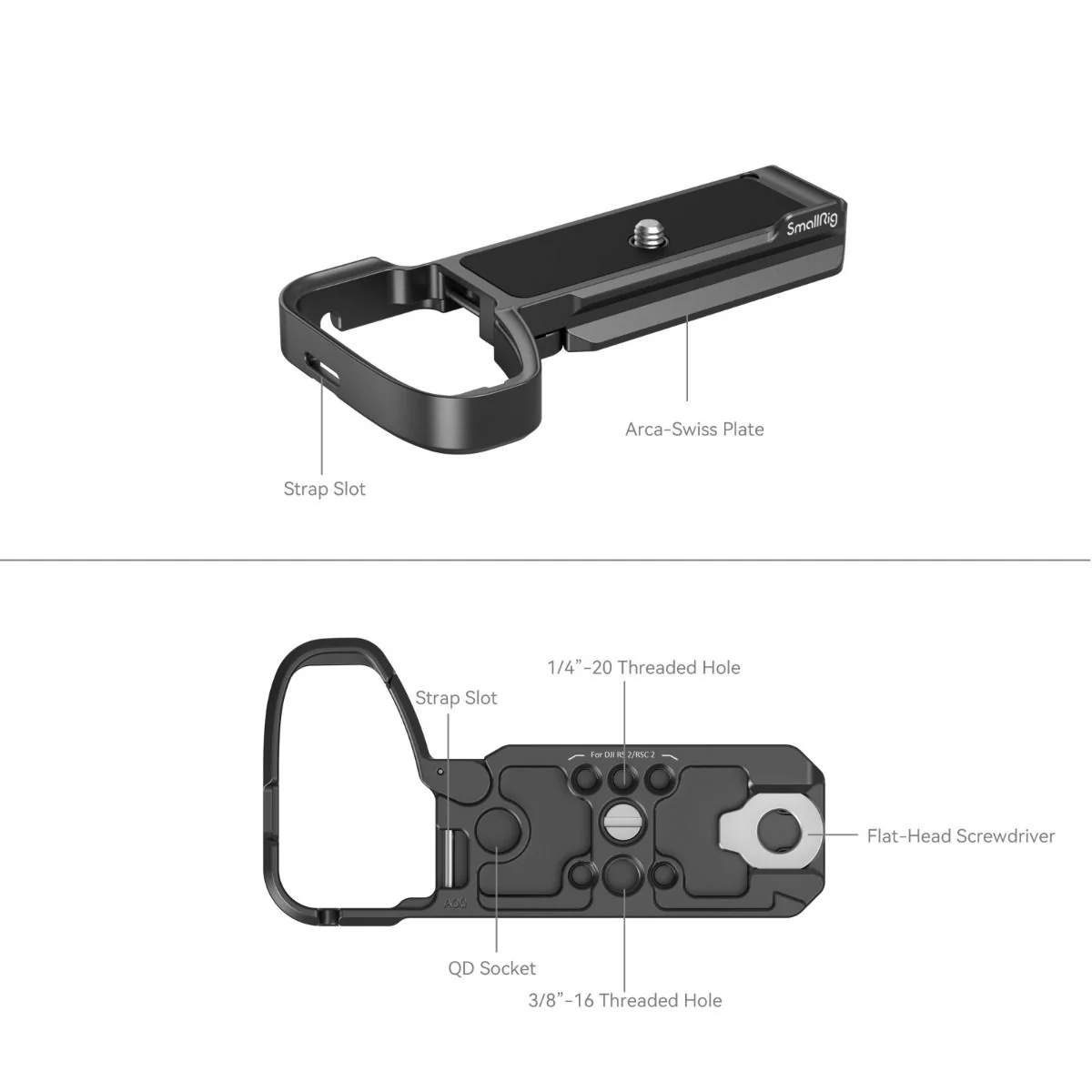 SmallRig Baseplate for Sony Alpha 6700 4338 - Image 3