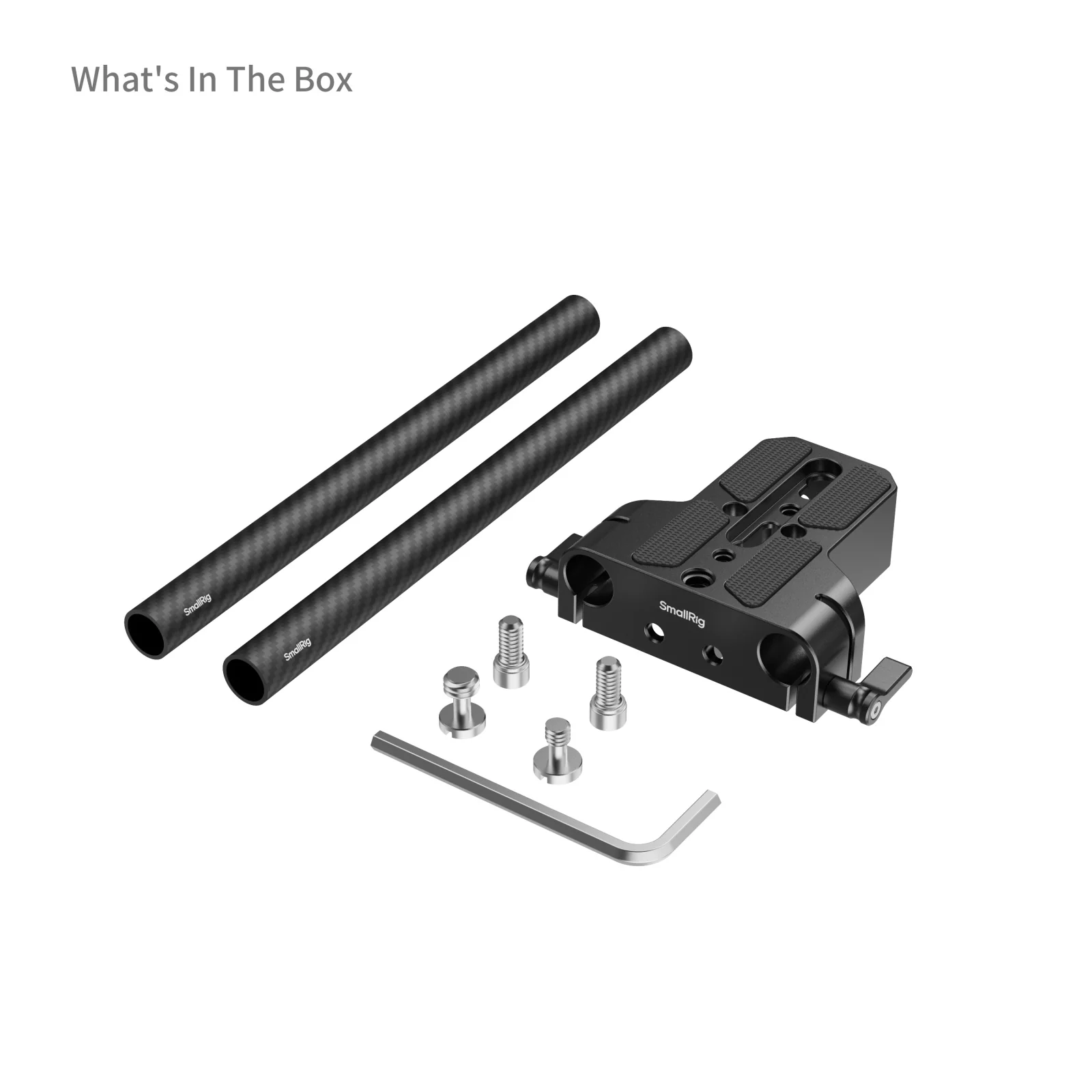 SmallRig Bottom Mount Plate with Dual 15mm Rod Clamp 5609 - Image 3