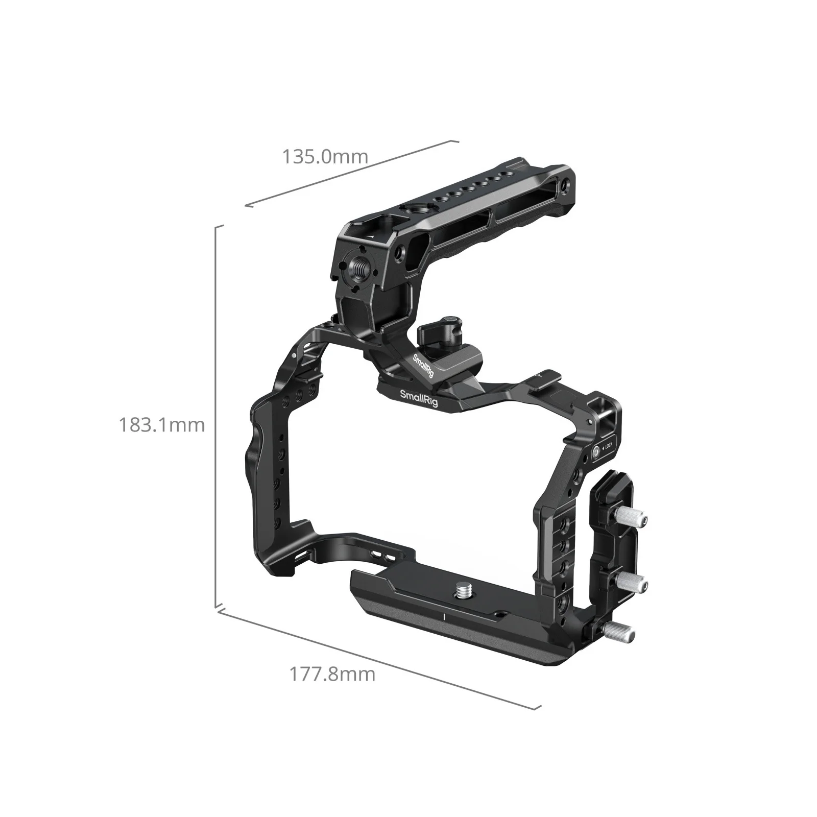 SmallRig Cage Basic Kit for Canon EOS R6 Mark III / R6 Mark II 5955 - Image 3