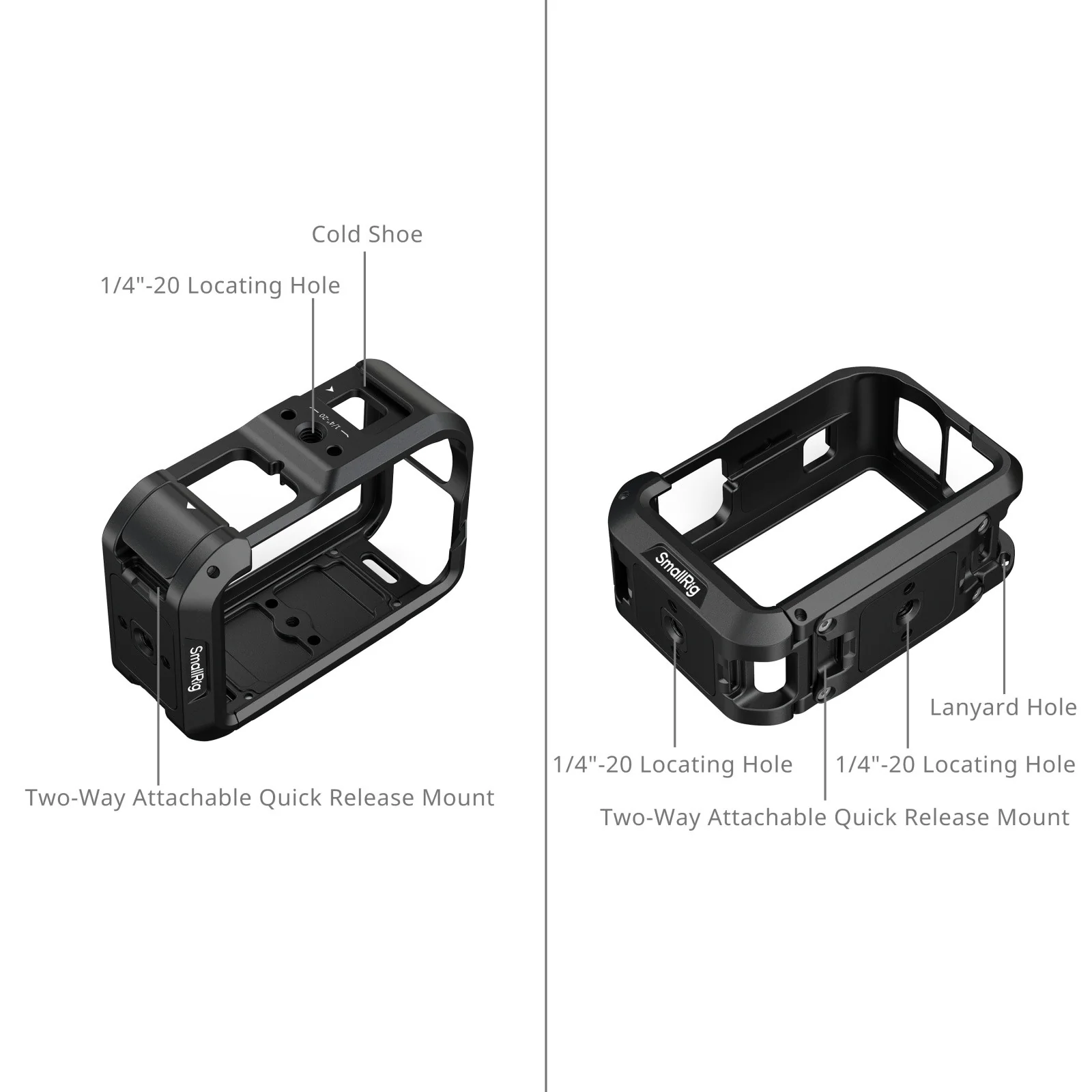 SmallRig Cage for DJI Osmo Action 6 (Advanced Edition) 5887 - Image 5