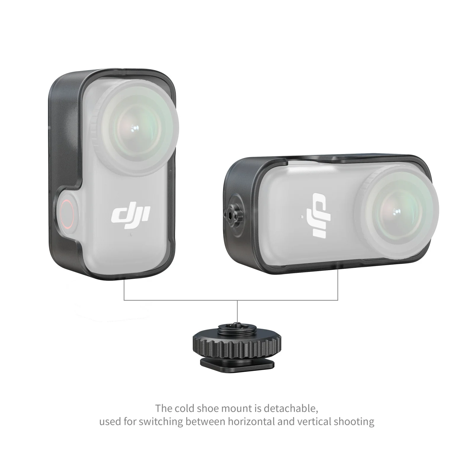 SmallRig Cage with Cold Shoe Mount for DJI Osmo Nano 5758 - Image 4