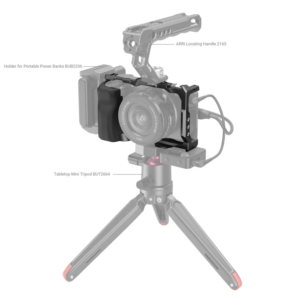SmallRig Cage with Grip for Sony ZV-E10 3538B - Image 10
