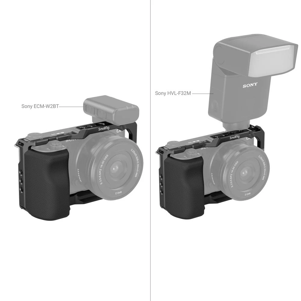 SmallRig Cage with Grip for Sony ZV-E10 3538B - Image 6