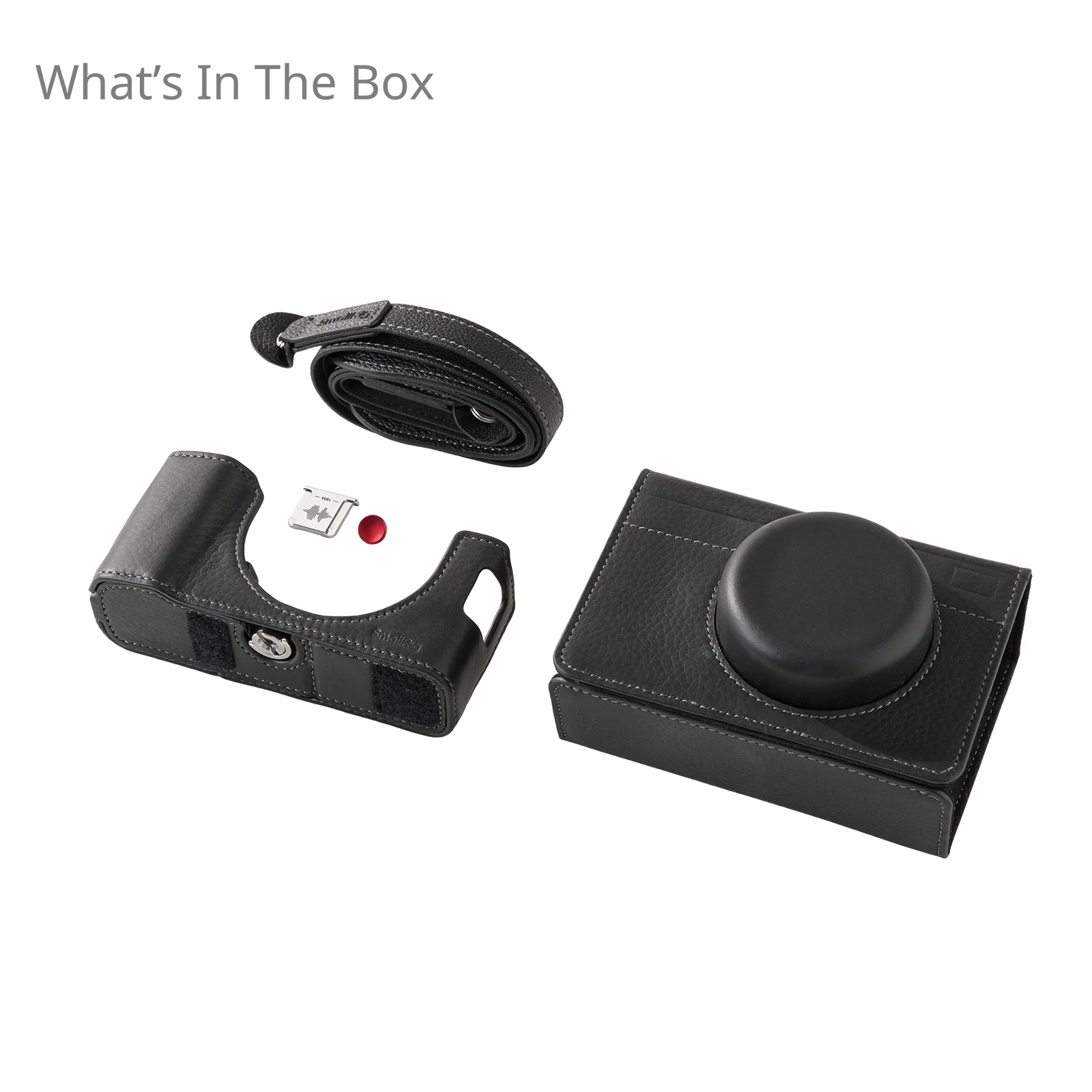 SmallRig Camera Leather Case Kit for FUJIFILM X100VI (Black) 5622 - Image 3