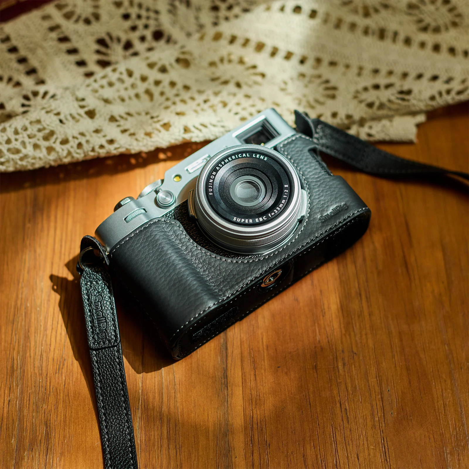 SmallRig Camera Leather Case Kit for FUJIFILM X100VI (Black) 5622 - Image 5