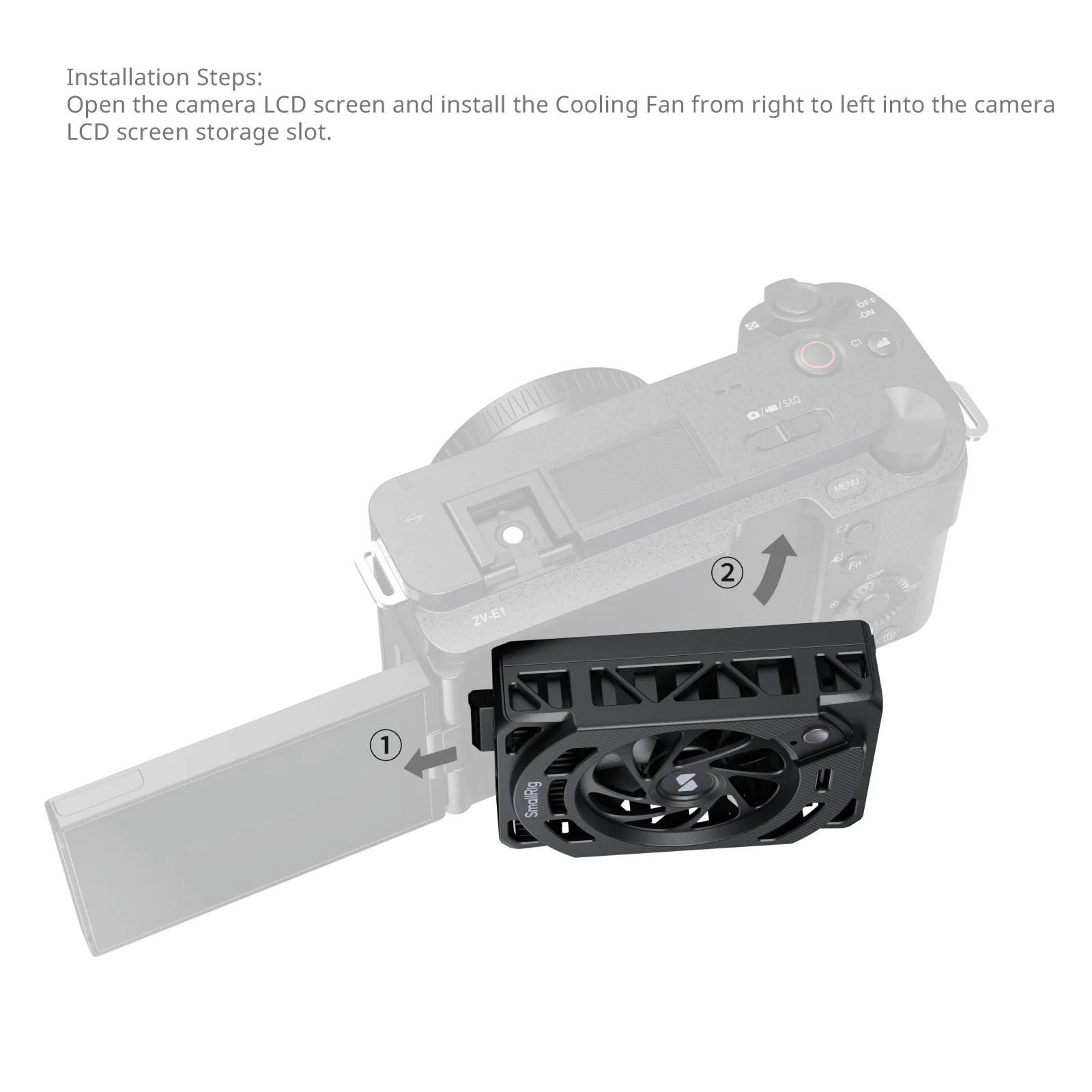 SmallRig Cooling Fan for Sony Selected Cameras 5152 - Image 5
