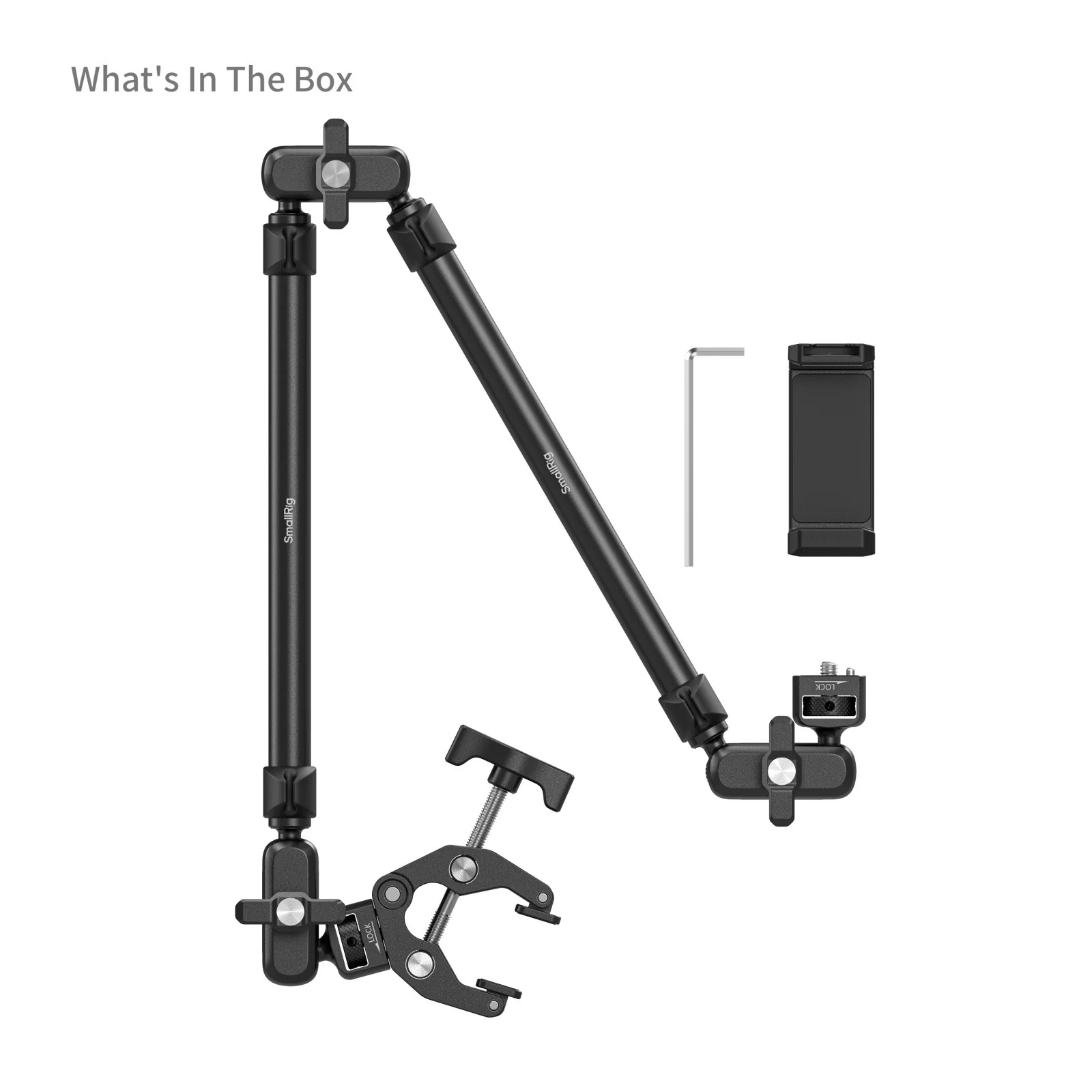 SmallRig Desktop Magic Arm with Crab-Shaped Clamp Kit 5625 - Image 6