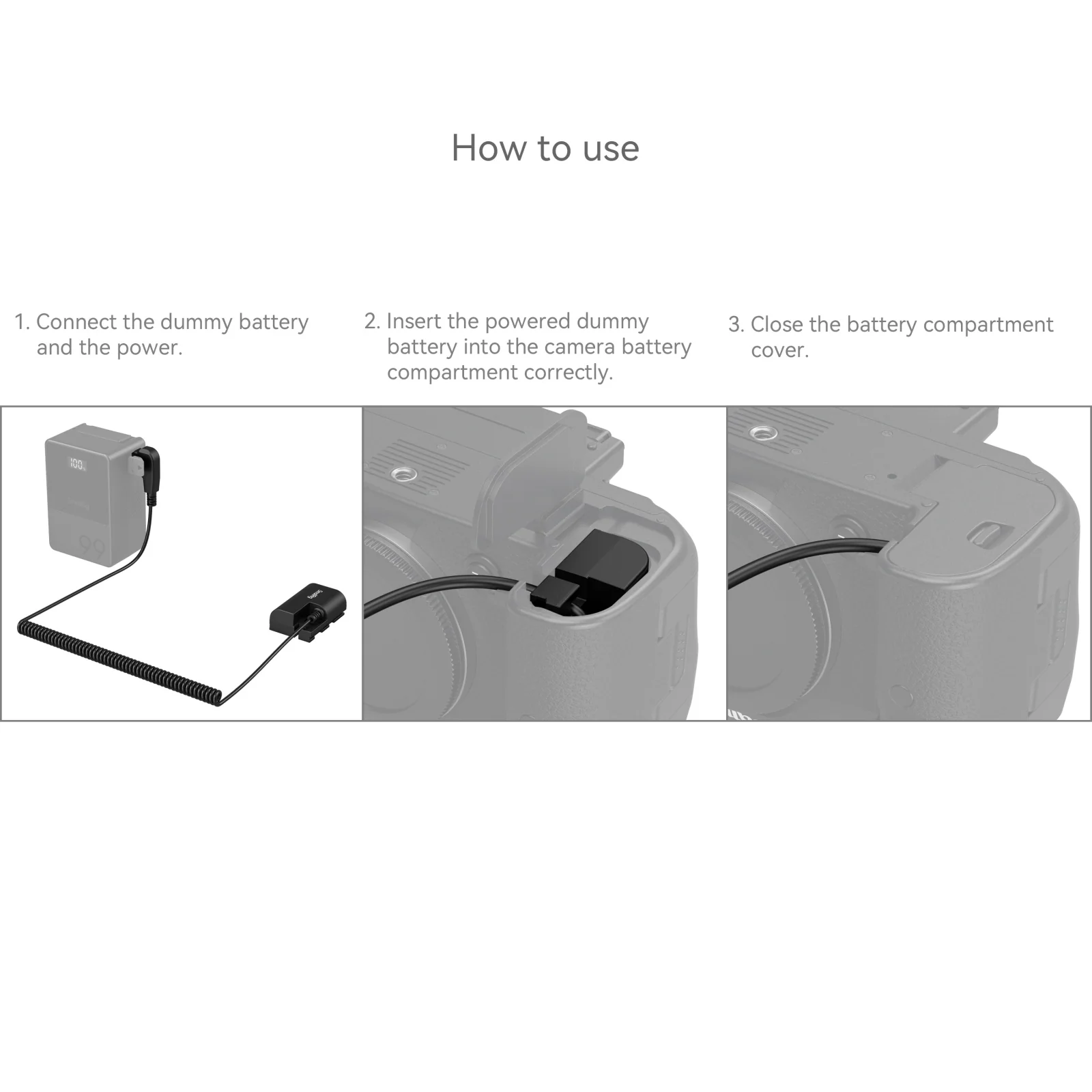 SmallRig DT-E6P Power Cable 5410 - Image 7