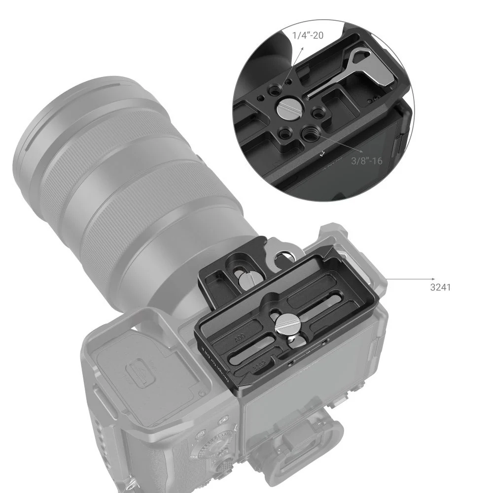 SmallRig Extended Arca Plate for DJI RS 2/RSC 2 - Image 6