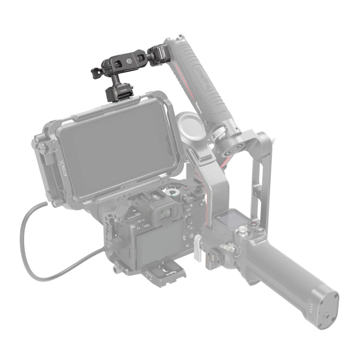 SmallRig HawkLock H21 Quick Release Magic Arm with Ball Head 4488 - Image 7