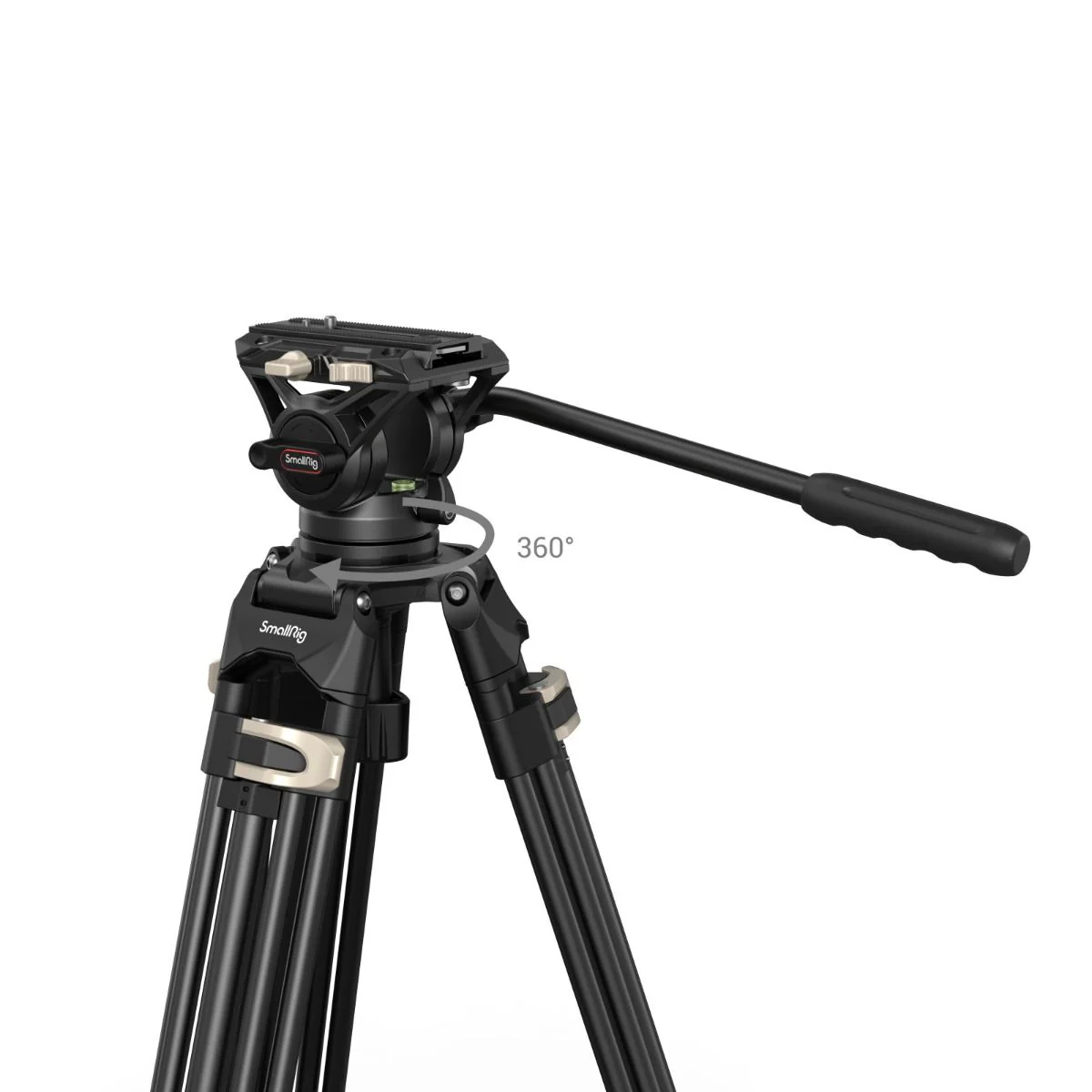 SmallRig Heavy-Duty Fluid Head Tripod AD-01 3751B - Image 6