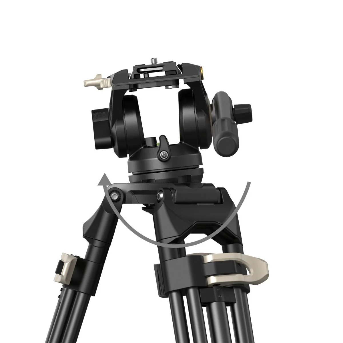 SmallRig Heavy-Duty Fluid Head Tripod AD-01 3751B - Image 7