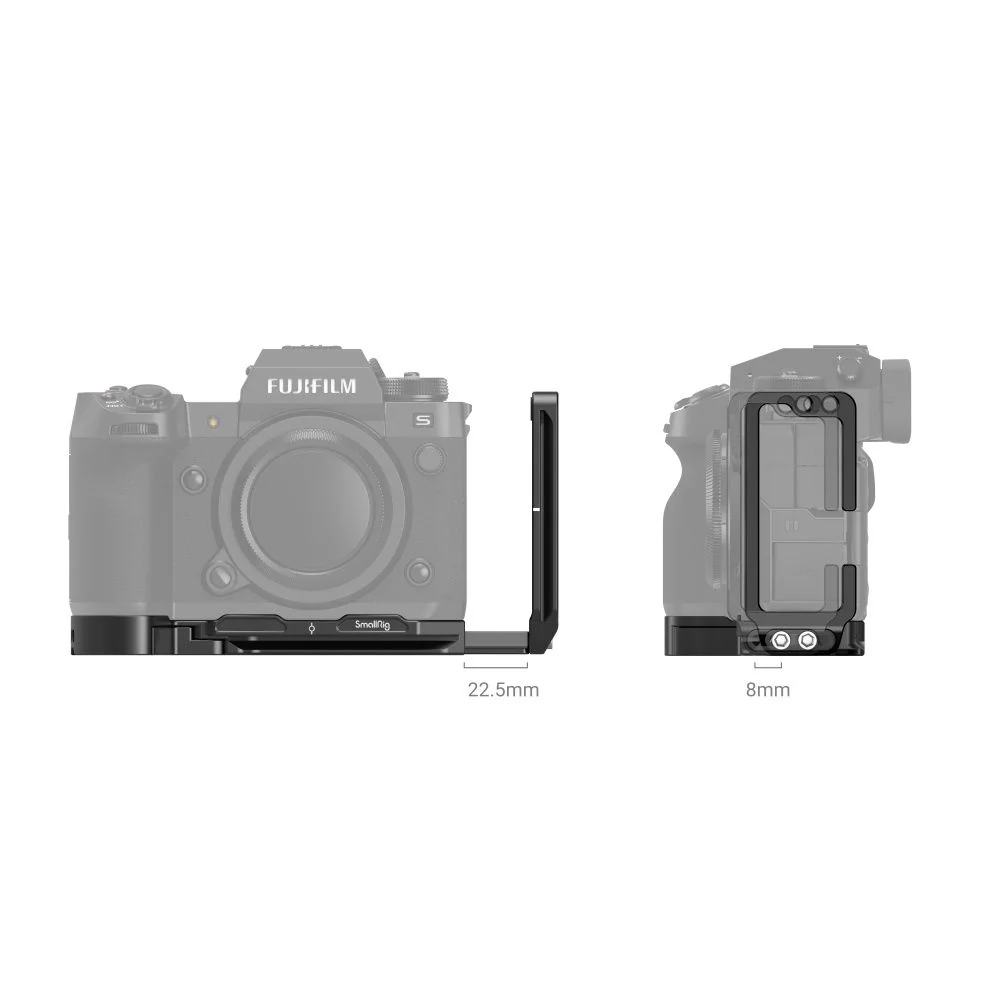 SmallRig L Bracket for Fujifilm X-H2 / X-H2S 3928B - Image 7