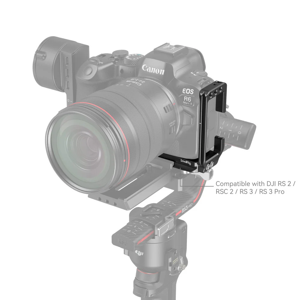 SmallRig L-Shape Mount Plate for Canon EOS R6 Mark II / R5 / R5 C / R6 4160B - Image 10