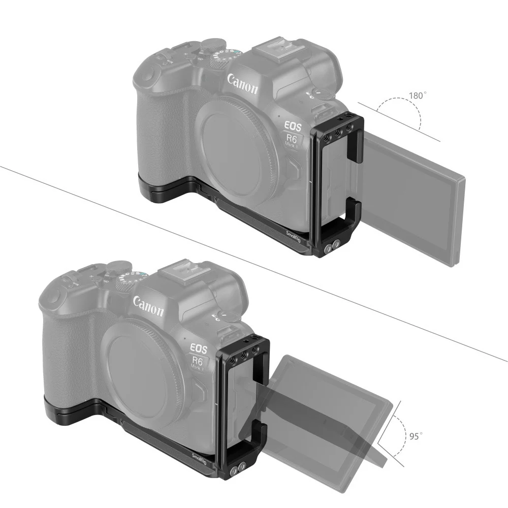 SmallRig L-Shape Mount Plate for Canon EOS R6 Mark II / R5 / R5 C / R6 4160B - Image 7