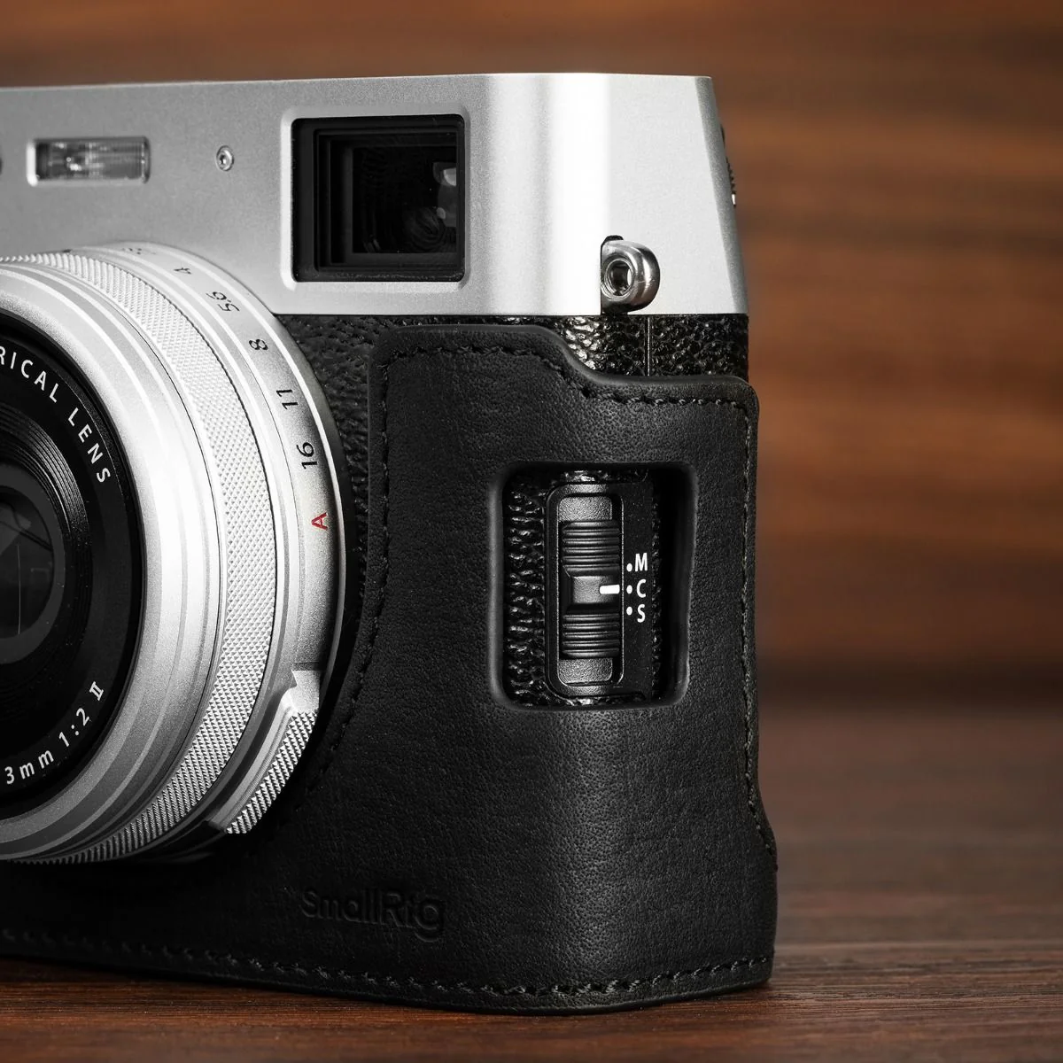 SmallRig Leather Half Case Kit for FUJIFILM X100VI (Black) 4700 - Image 6