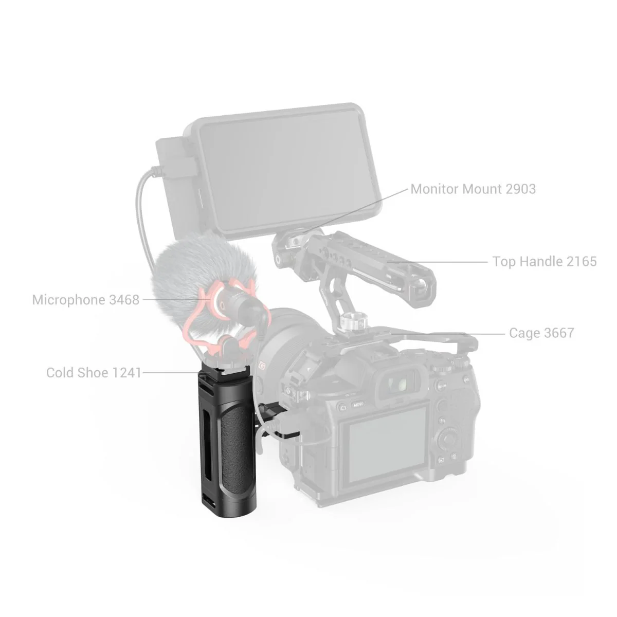 SmallRig mini Side Handle Kit 4816 - Image 4