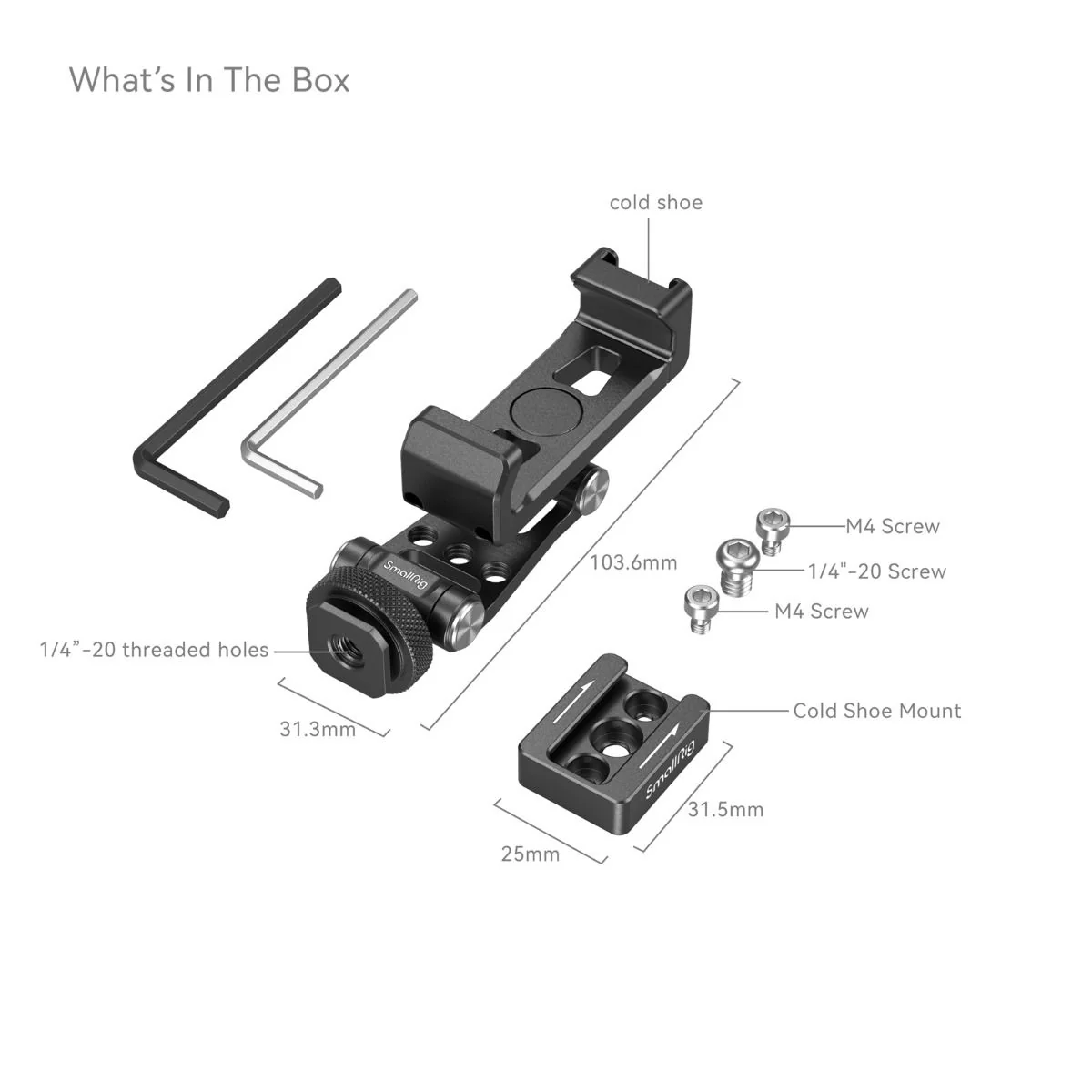 SmallRig Phone Holder for DJI Gimbals 4301 - Image 2