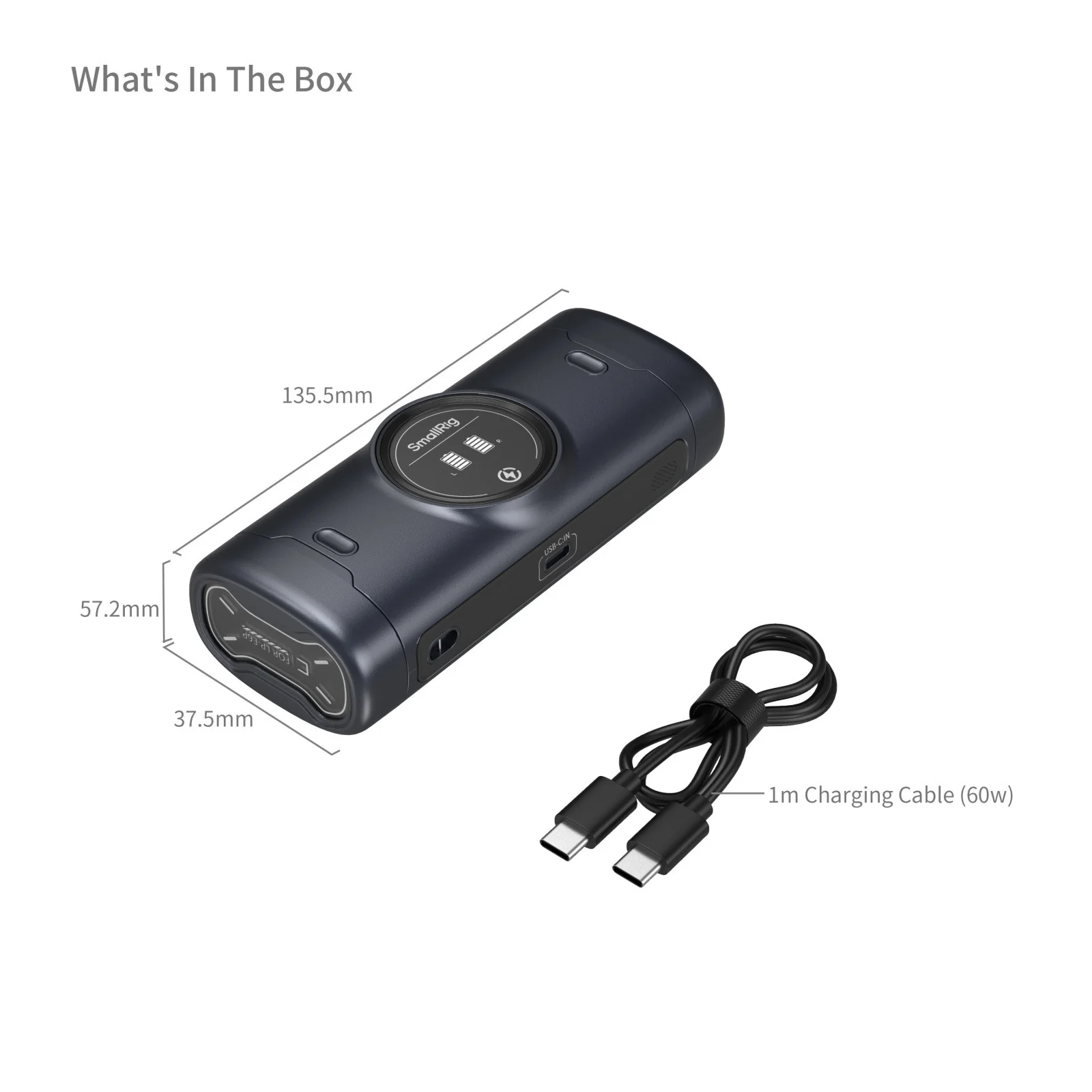 SmallRig Portable Charger Case for LP-E6P Camera Batteries 5105 - Image 7