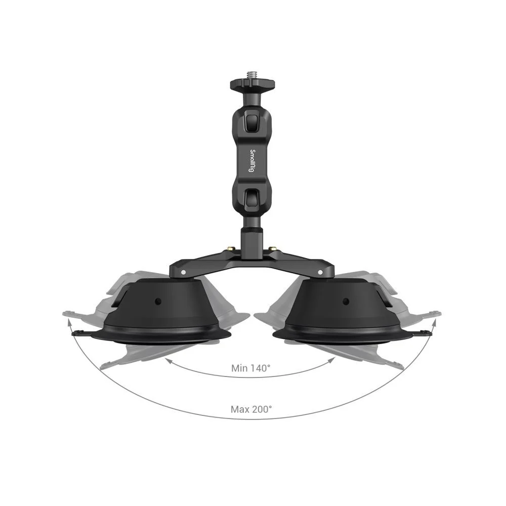 SmallRig Portable Dual Suction Cup Camera Mount SC-2K 3566 - Image 4