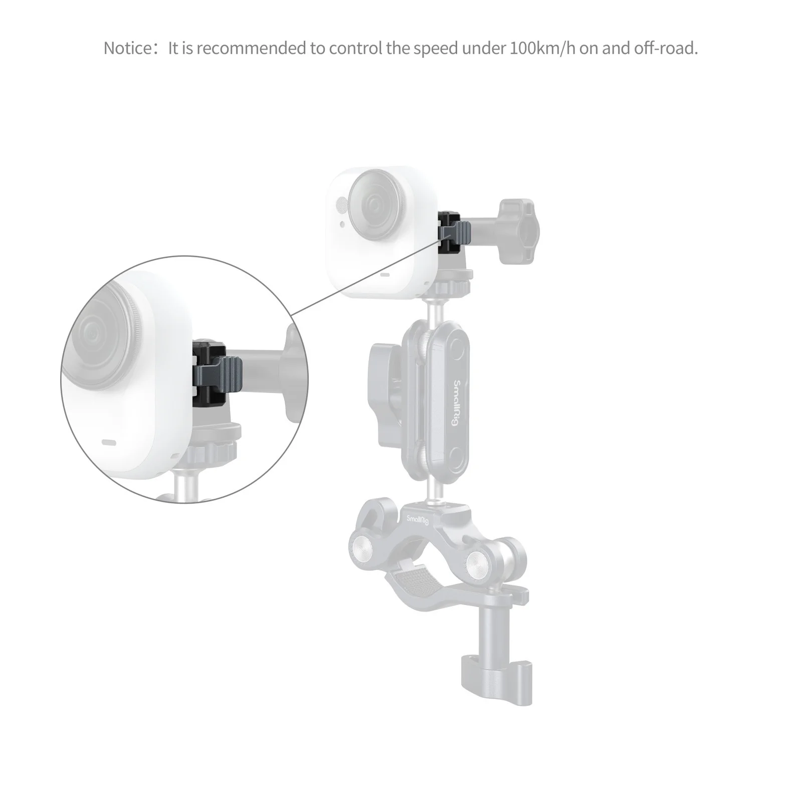 SmallRig Quick Release Mount Adapter for Insta360 GO Ultra 5919 - Image 4