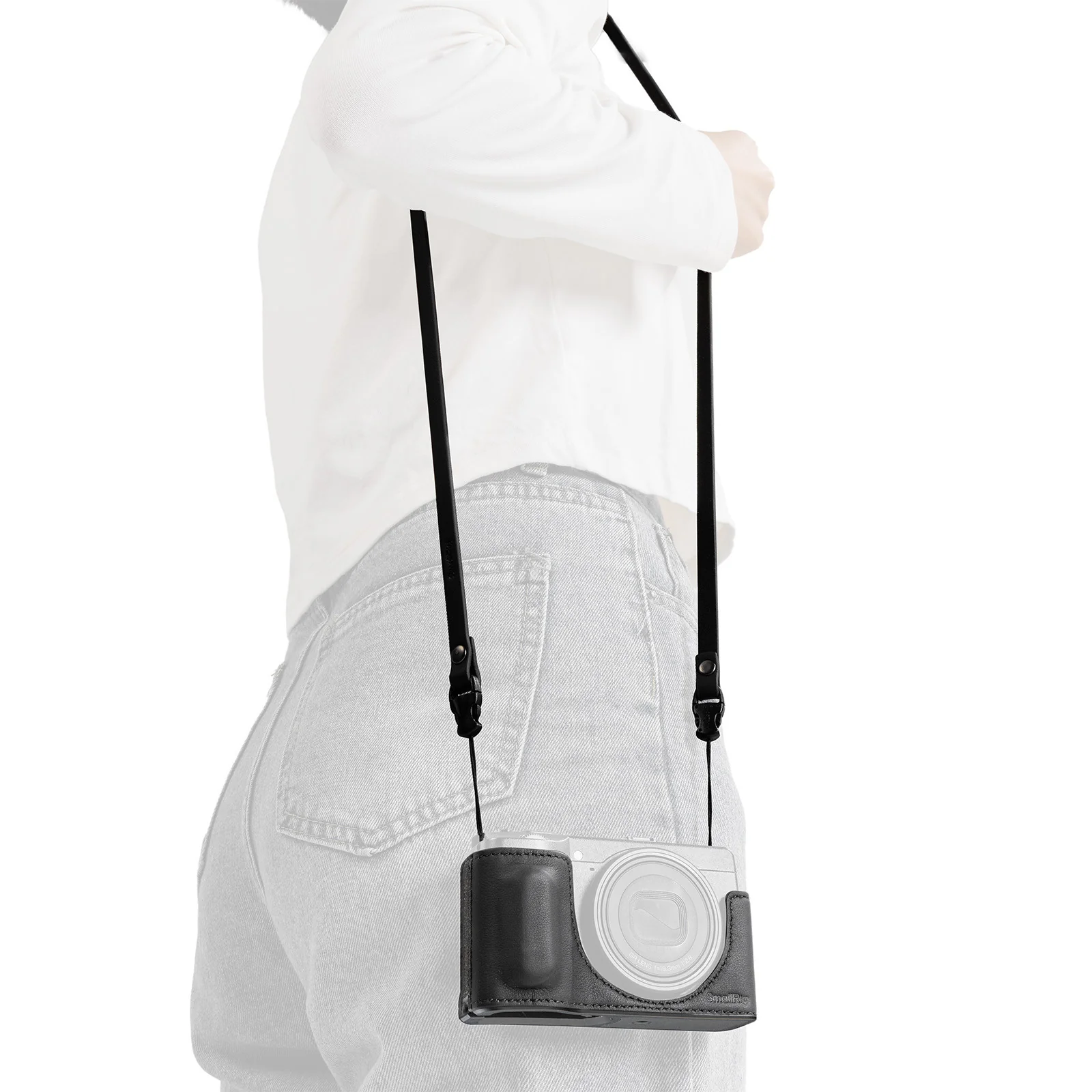 SmallRig Quick Release Shoulder Strap for Ricoh GR Series (Black) 5686 - Image 2