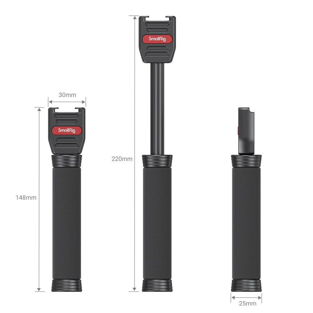 SmallRig RODE Wireless Go Handle for Interview Using 3182 - Image 2