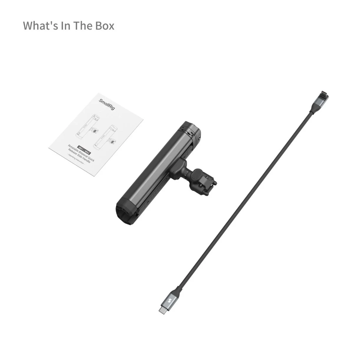 SmallRig Rotatable Side Handle with SSD Enclosure 4841 - Image 6