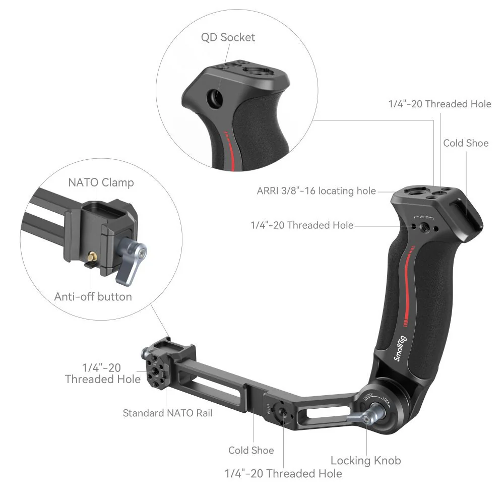 SmallRig Sling Handle for DJI RS Gimbals - Image 7
