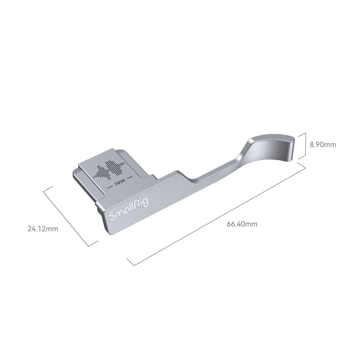SmallRig Thumb Grip for FUJIFILM X100VI / X100V (Silver) 4566 - Image 3