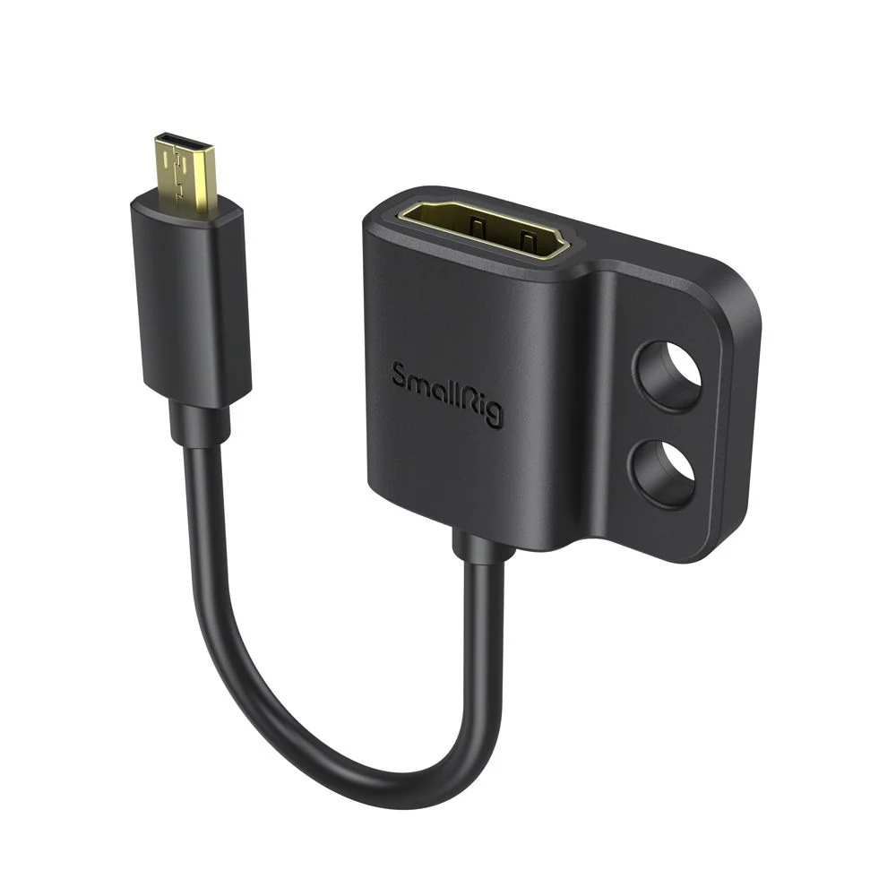 SmallRig Ultra Slim 4K HDMI Adapter Cable D to A  3021 (Black) - Image 2