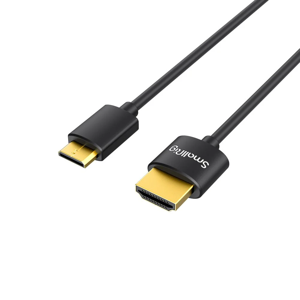 SmallRig Ultra Slim 4K HDMI Cable (C to A) 55cm 3041 - Image 2