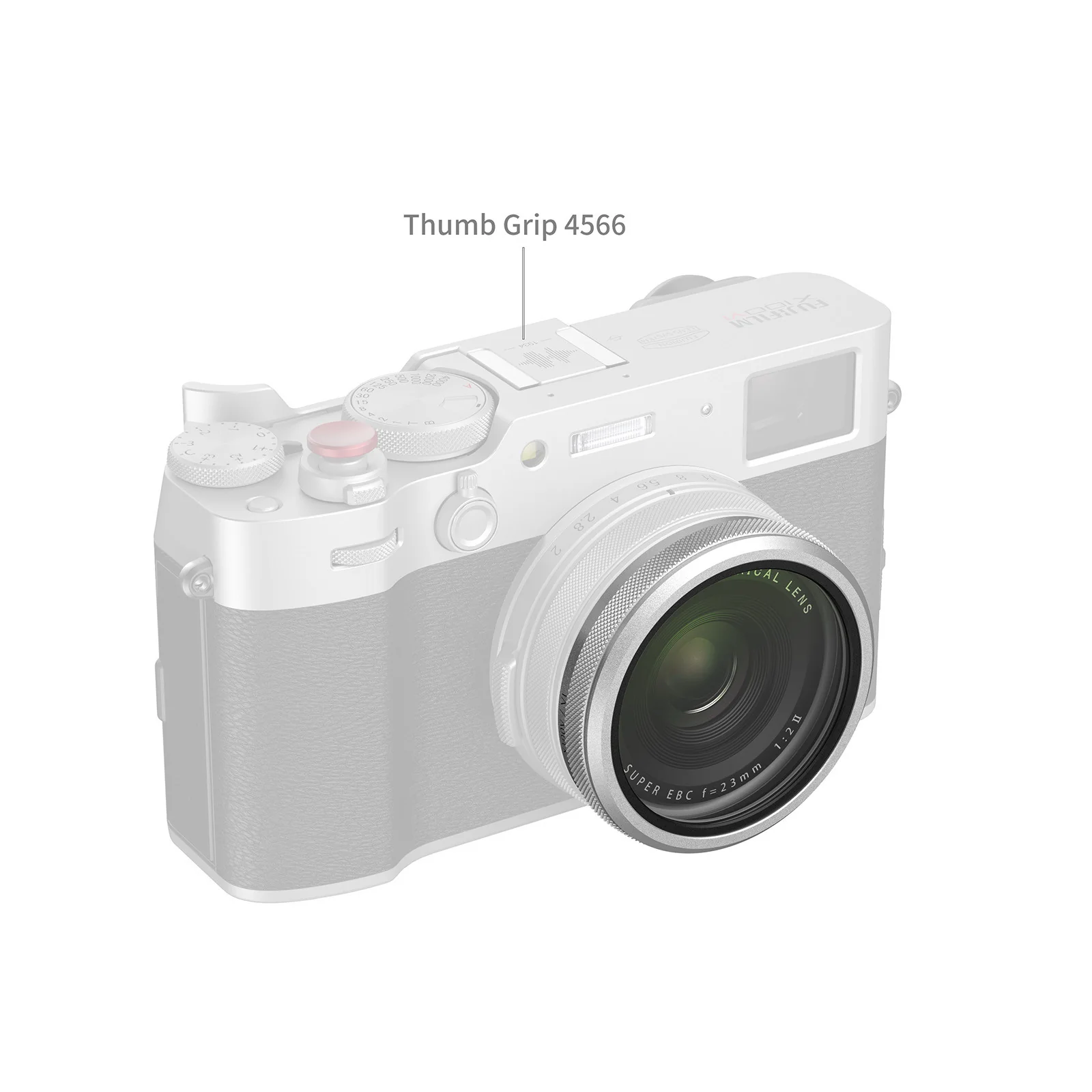 SmallRig UV Filter for FUJIFILM X100VI / X100V (Silver) 5853 - Image 4