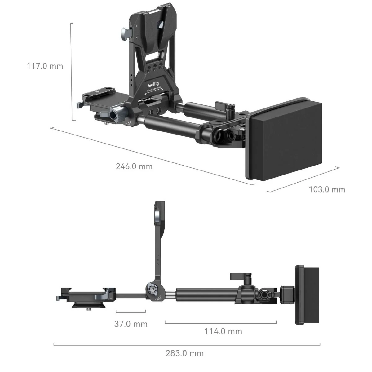 SmallRig V-Mount Battery Mount Plate Kit (Advanced)  4063B - Image 2