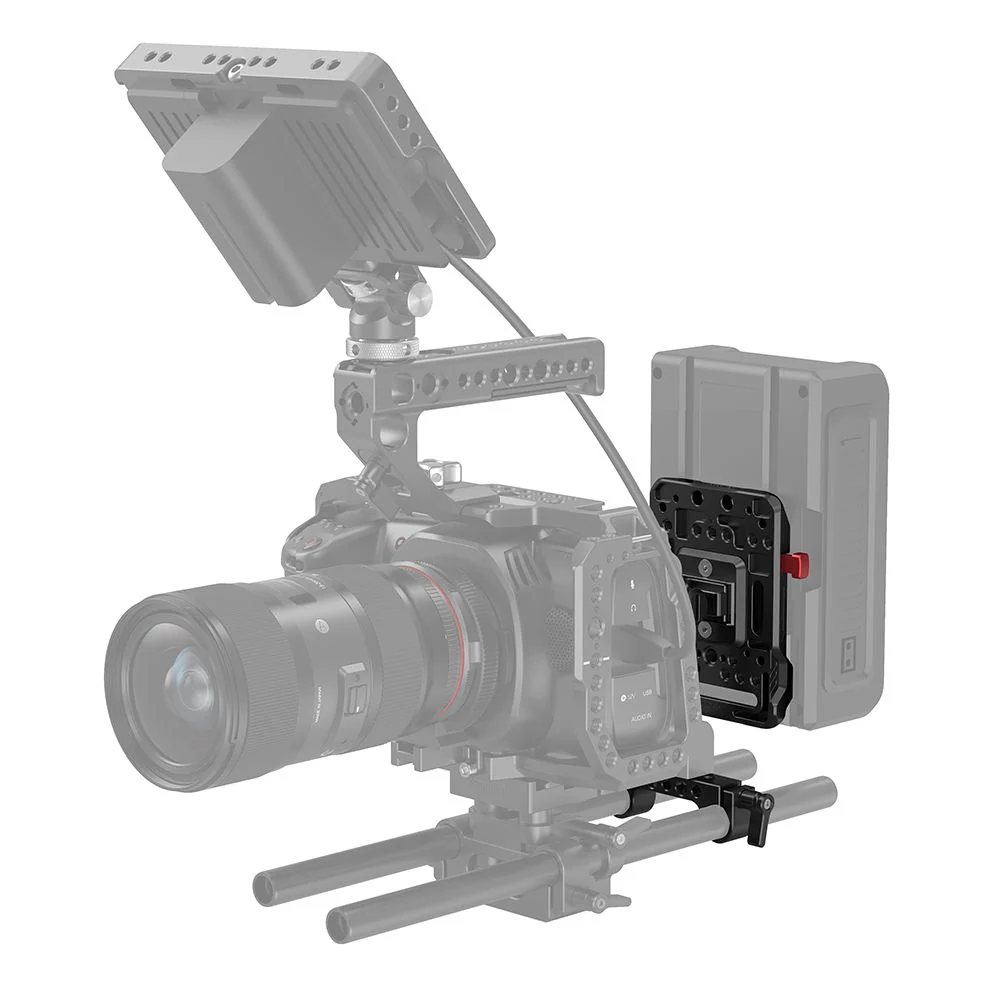 SmallRig V Mount Battery Plate with Adjustable Arm 2991 (Black) - Image 5