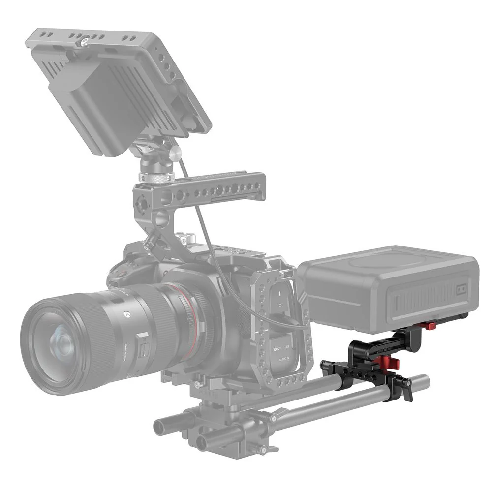 SmallRig V Mount Battery Plate with Adjustable Arm 2991 (Black) - Image 6