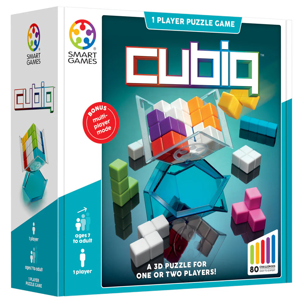 Smart Games Cubiq Logic Puzzle Game - Image 3