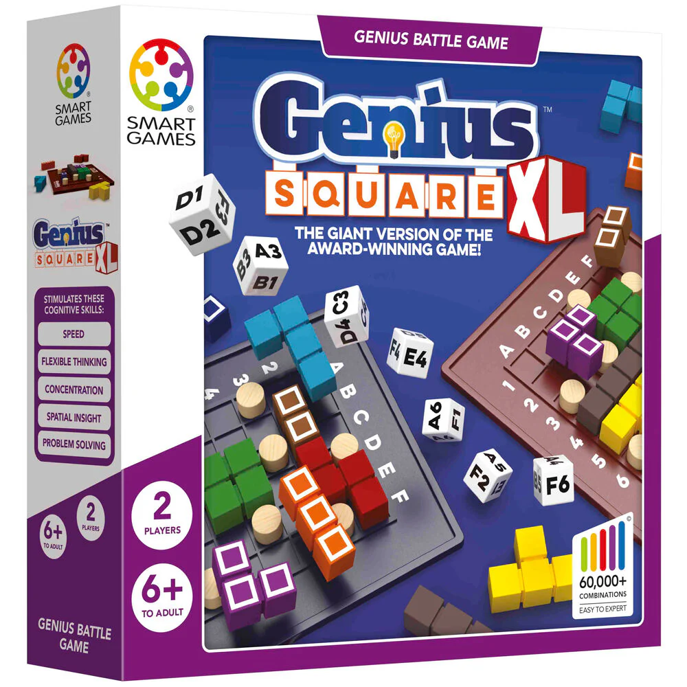 Smart Games Genius Square XL Puzzle Game - Image 2