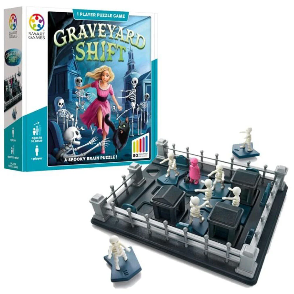 Smart Games Graveyard Shift Puzzle Game - Image 3