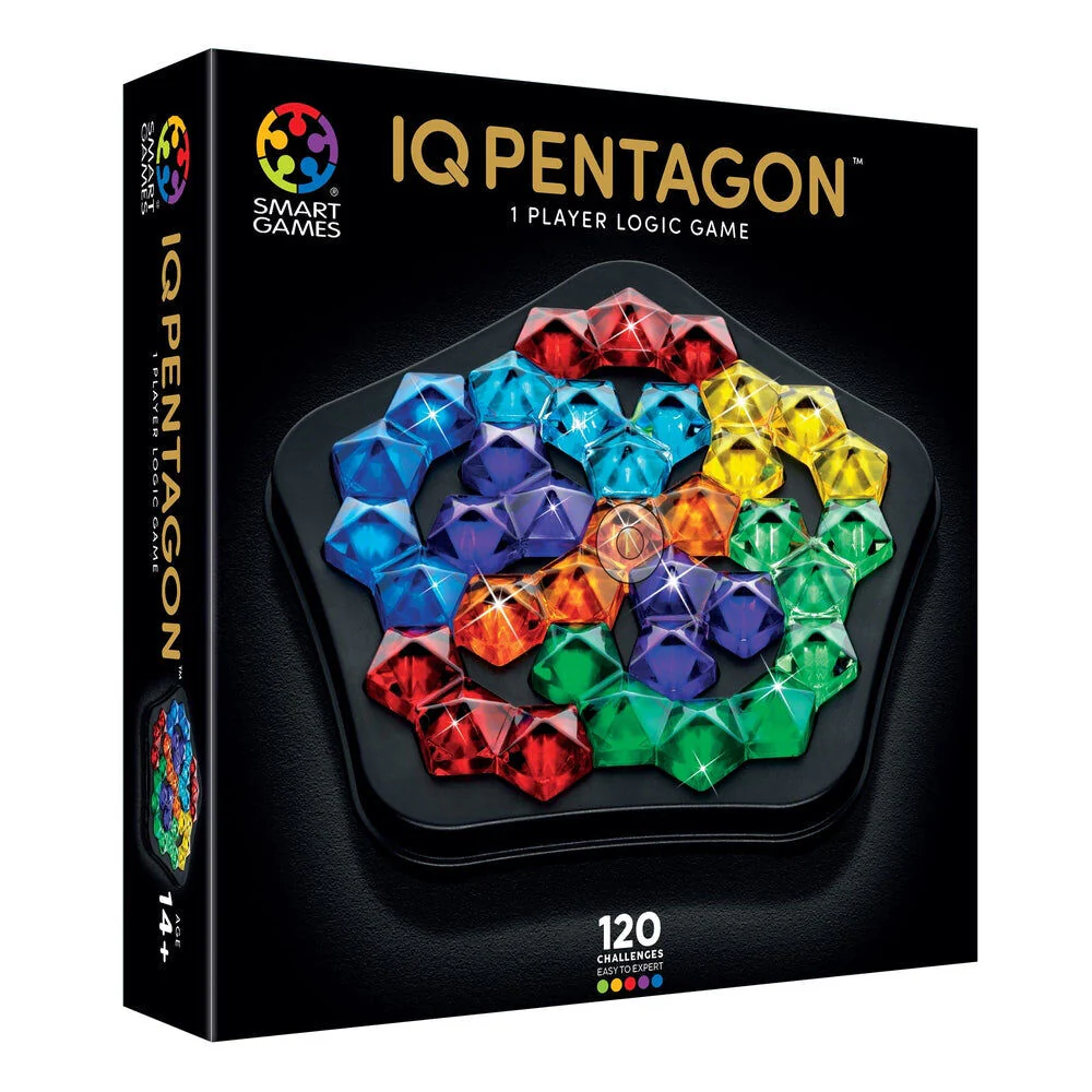 Smart Games IQ Deluxe Pentagon Puzzle Game - Image 2