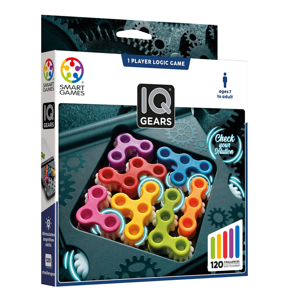 Smart Games IQ Gears Logic Puzzle Game - Image 2