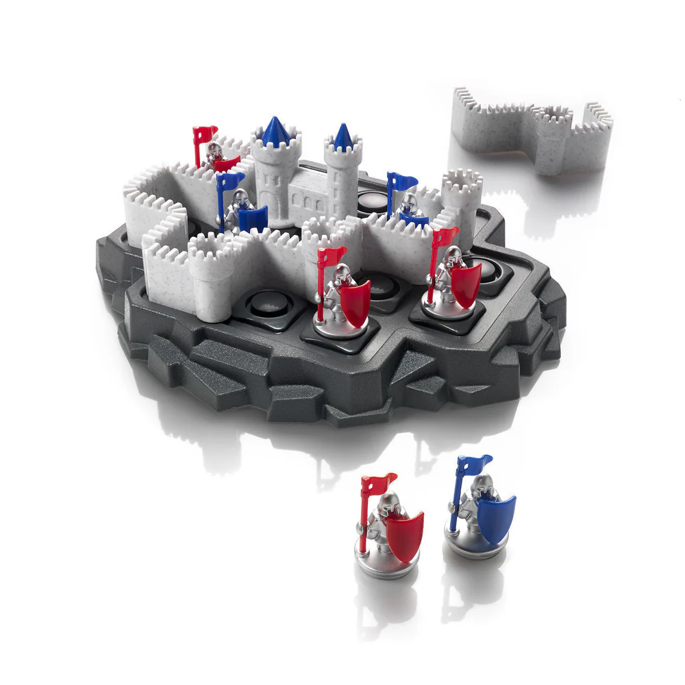 Smart Games Walls and Warriors 1 Player 3D Skill Building Puzzle Game - Image 2
