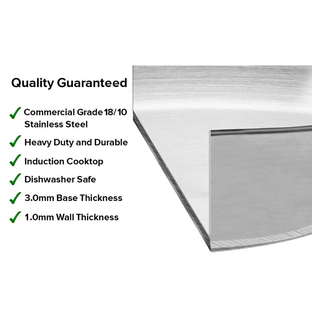 SOGA Top Grade Stainless Steel Stockpot 25L 18/10 - Image 7