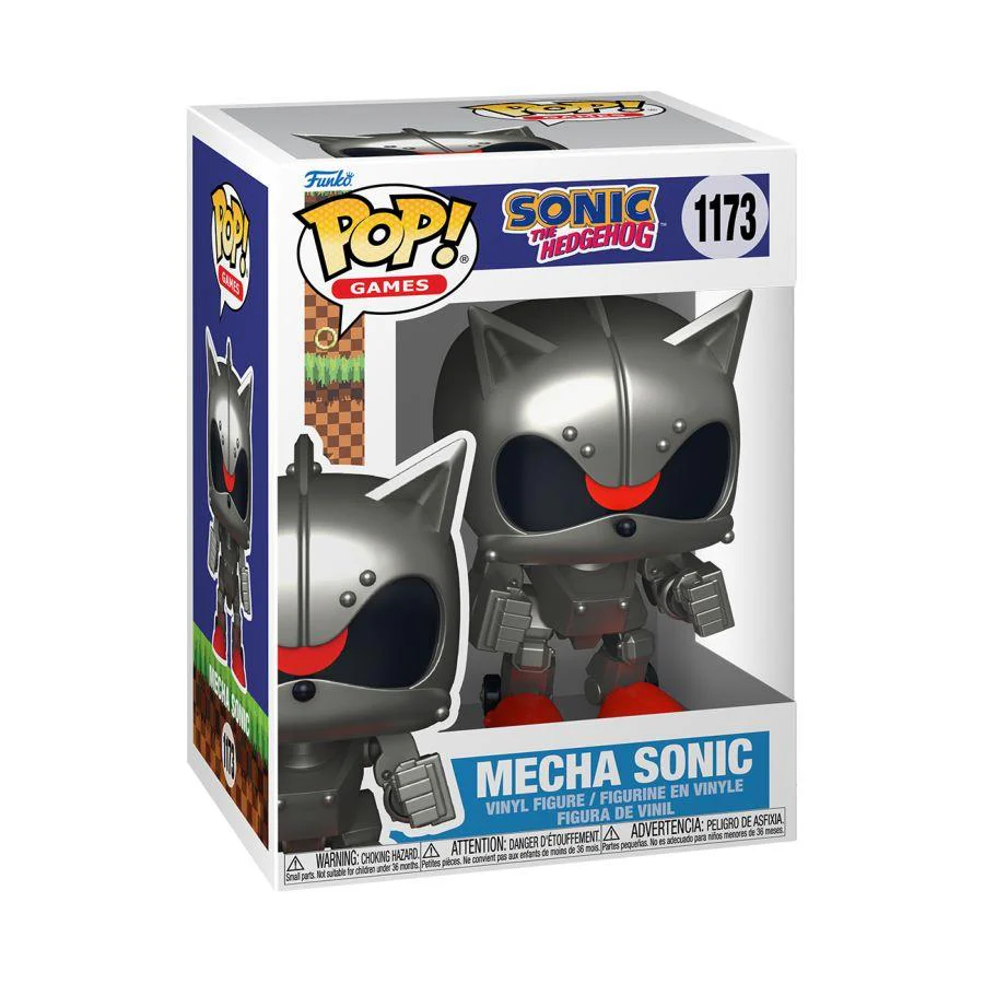 Sonic The Hedgehog - Mecha Sonic Pop! Vinyl - Image 2