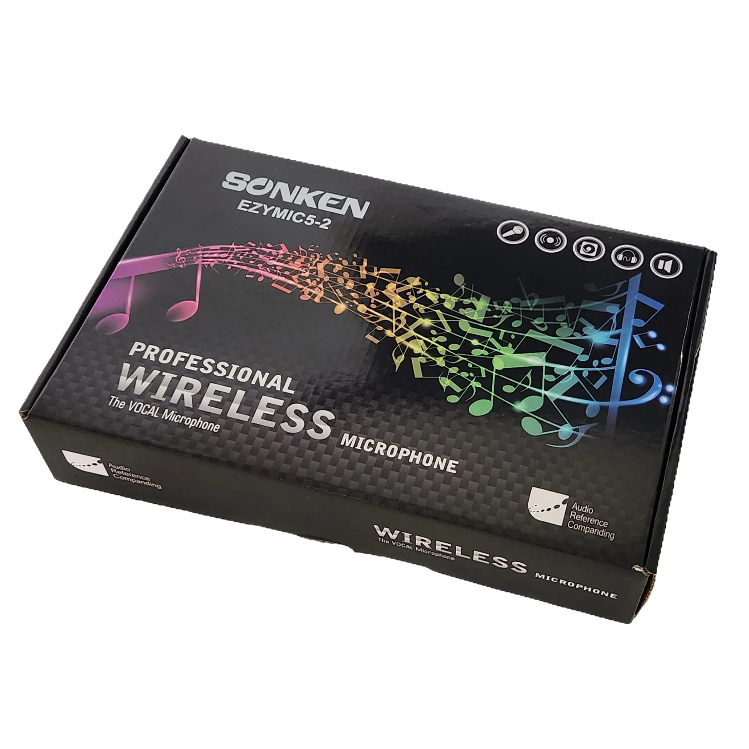 Sonken Ezy Mic 5.2 Universal UHF Wireless Microphones (with Effects) + Bluetooth - Image 6