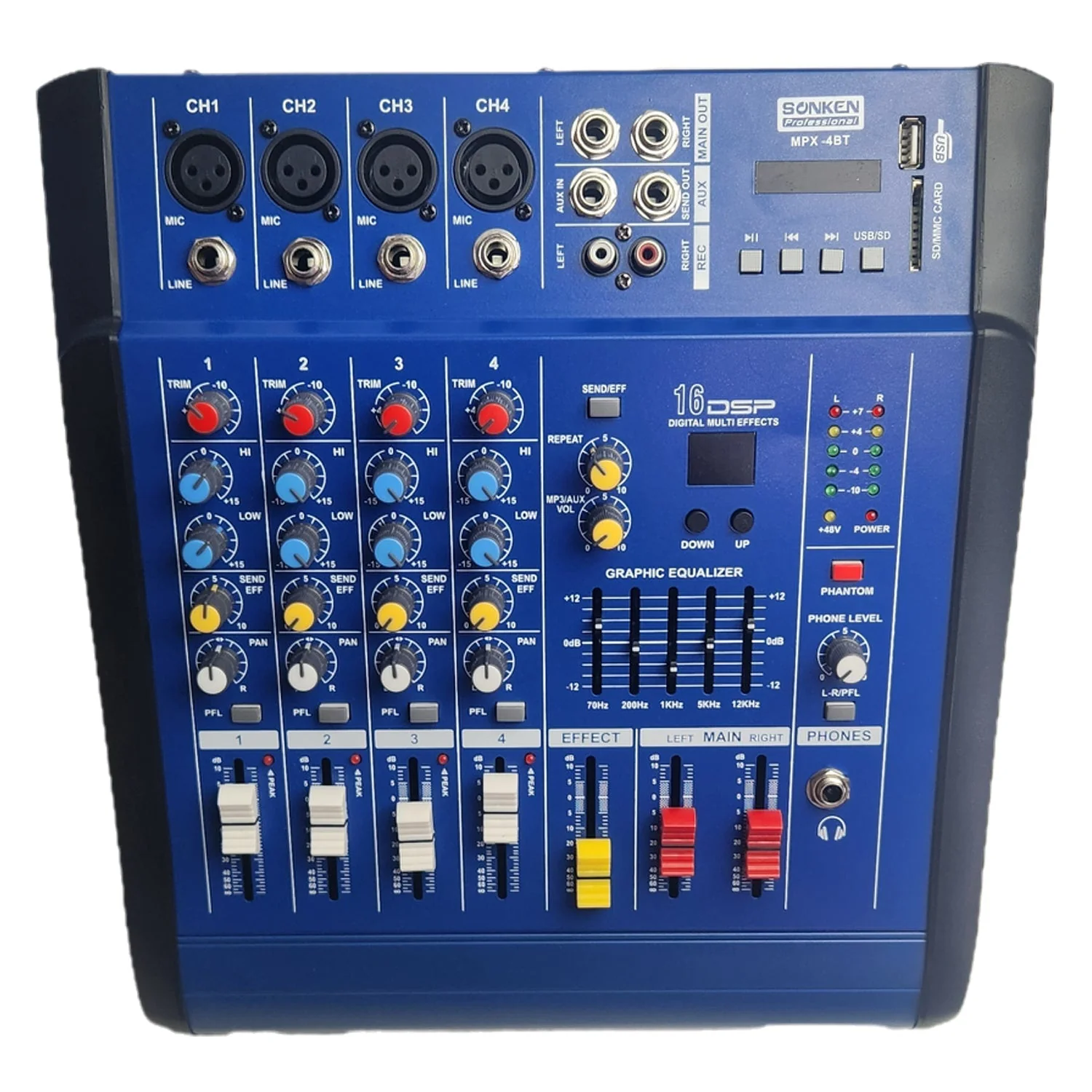 Sonken MPX-4BT Karaoke System with 12″ Speakers - Image 2