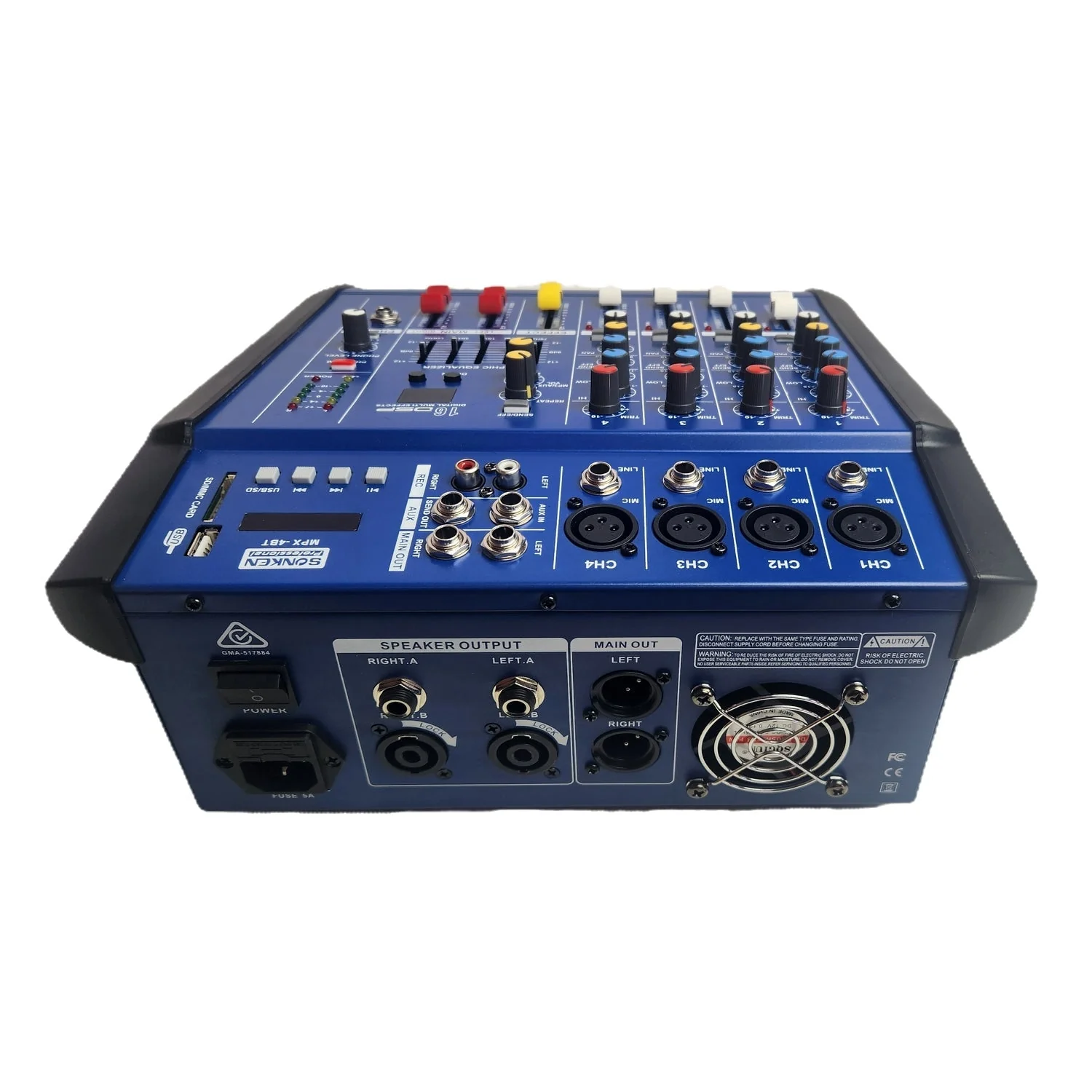 Sonken MPX-4BT Karaoke System with 12″ Speakers - Image 4