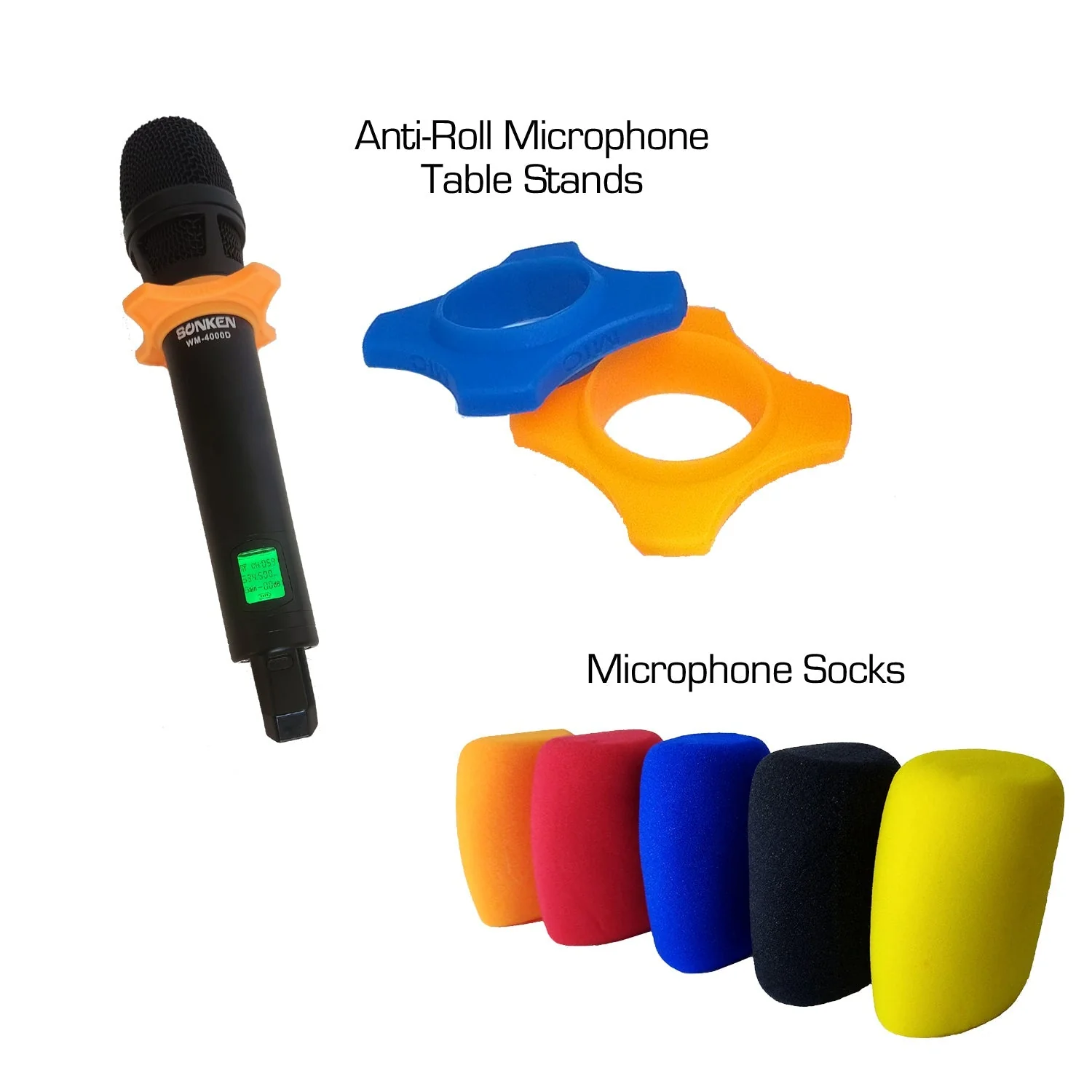 Sonken MPX-4BT Karaoke System with 12″ Speakers and Wireless Mics - Image 8